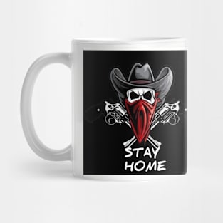 stay home gun Mug